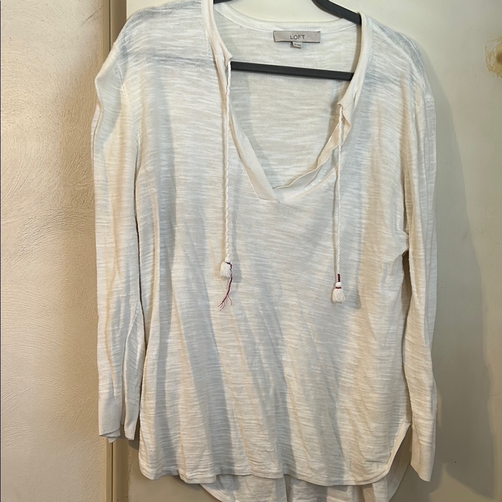 LOFT Women's White Top